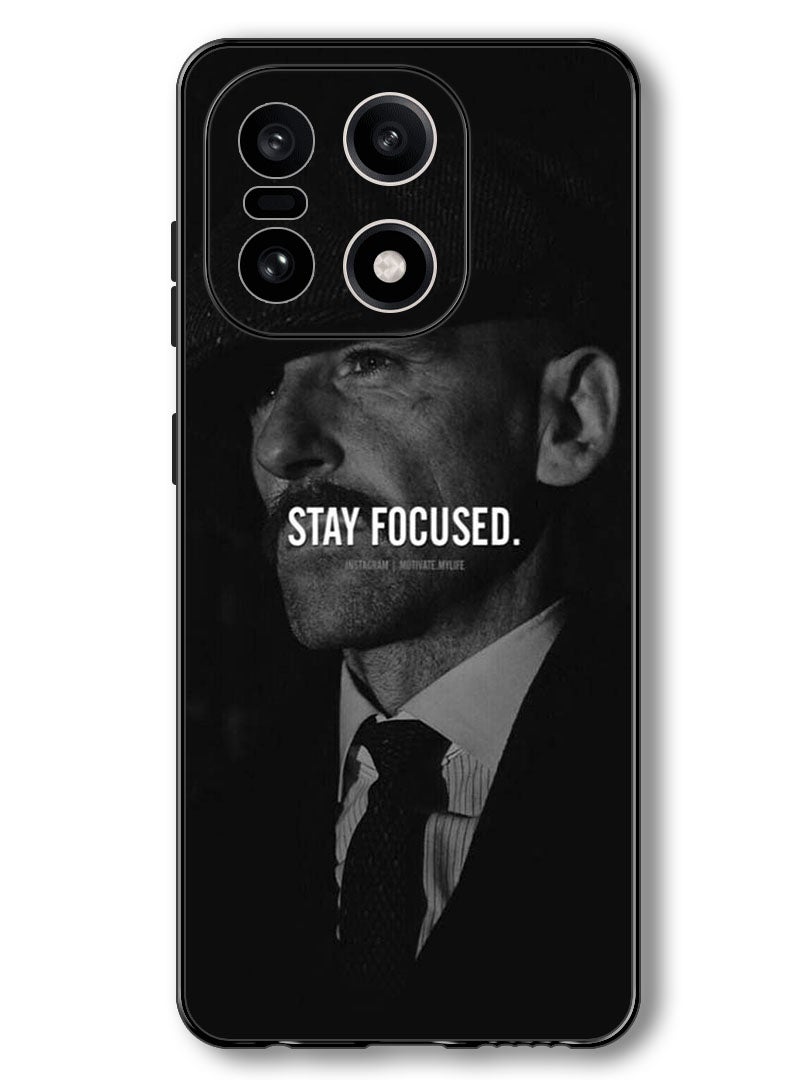 Theodor Case Compatible with OnePlus 15 6.78 Inch Protection Shockproof Bumper Cover Stay focused - Image 1